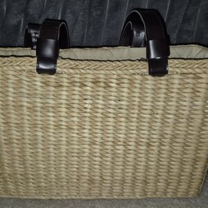 Kenneth Cole Reaction Tan and Brown Shoulder Bag